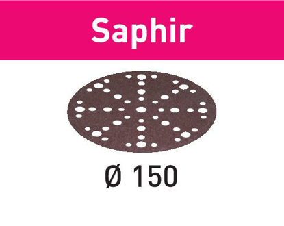 Picture of Abrasive sheet Saphir STF-D150/48 P50 SA/25